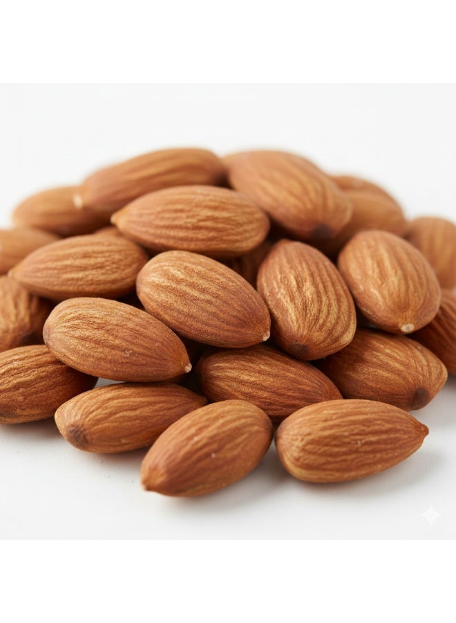 لوز محمص أمريكي فاخر من مكسرات الشاهين - حبات كاملة ومقرمشة - طعم طبيعي غني - الوزن، 200 جرام- مغلف بجودة عالية. - Image 3